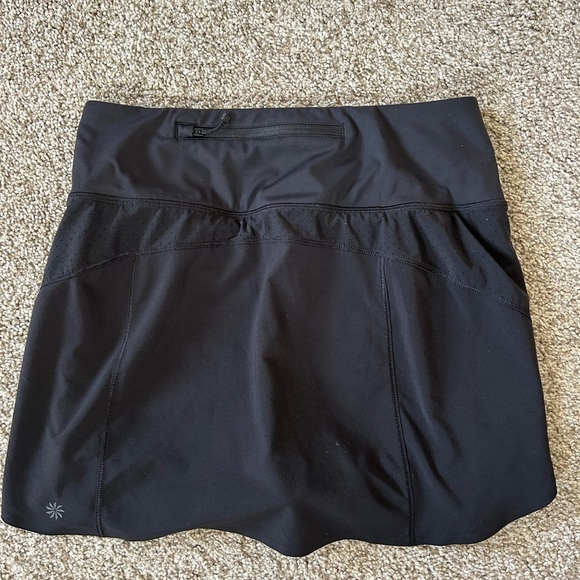 Athleta Run With It Skort. Black. Like new. Running. Active. Back pocket. XS - Picture 7 of 13